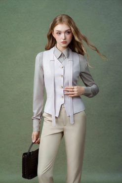 Light Grey Gilet - S