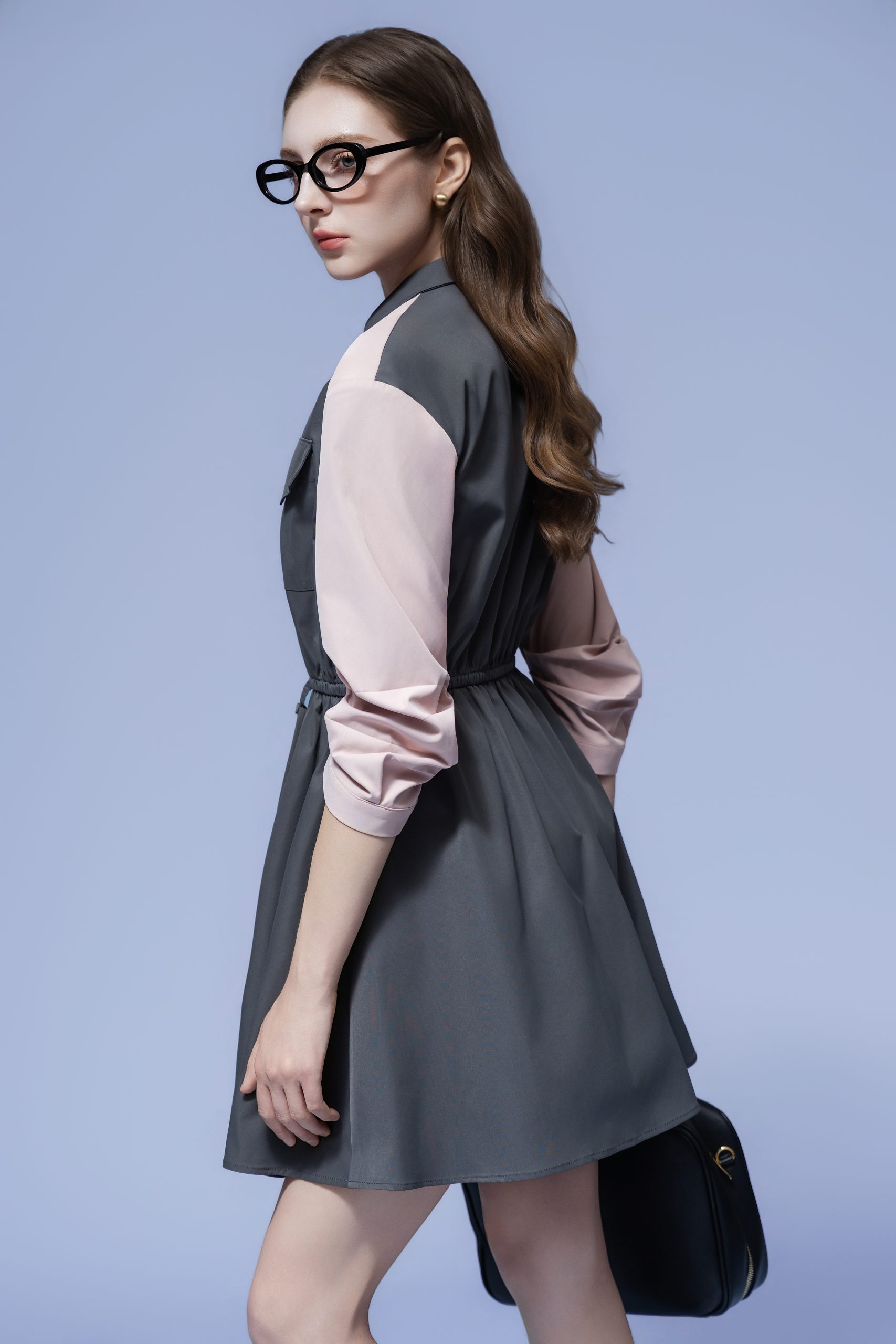 ZIP-UP UTILITY DRESS - Ảnh 4